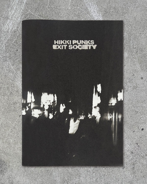 Front view of HIKKI PUNKS EXIT SOCIETY — SS26 Lookbook