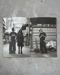 Spread view of HIKKI PUNKS EXIT SOCIETY  — SS26  Lookbook